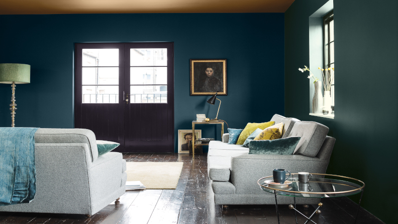 7 Dark Blue & Navy Living Room Ideas - Modern Styles | Dulux